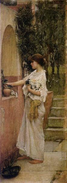 A Roman Offering, John William Waterhouse